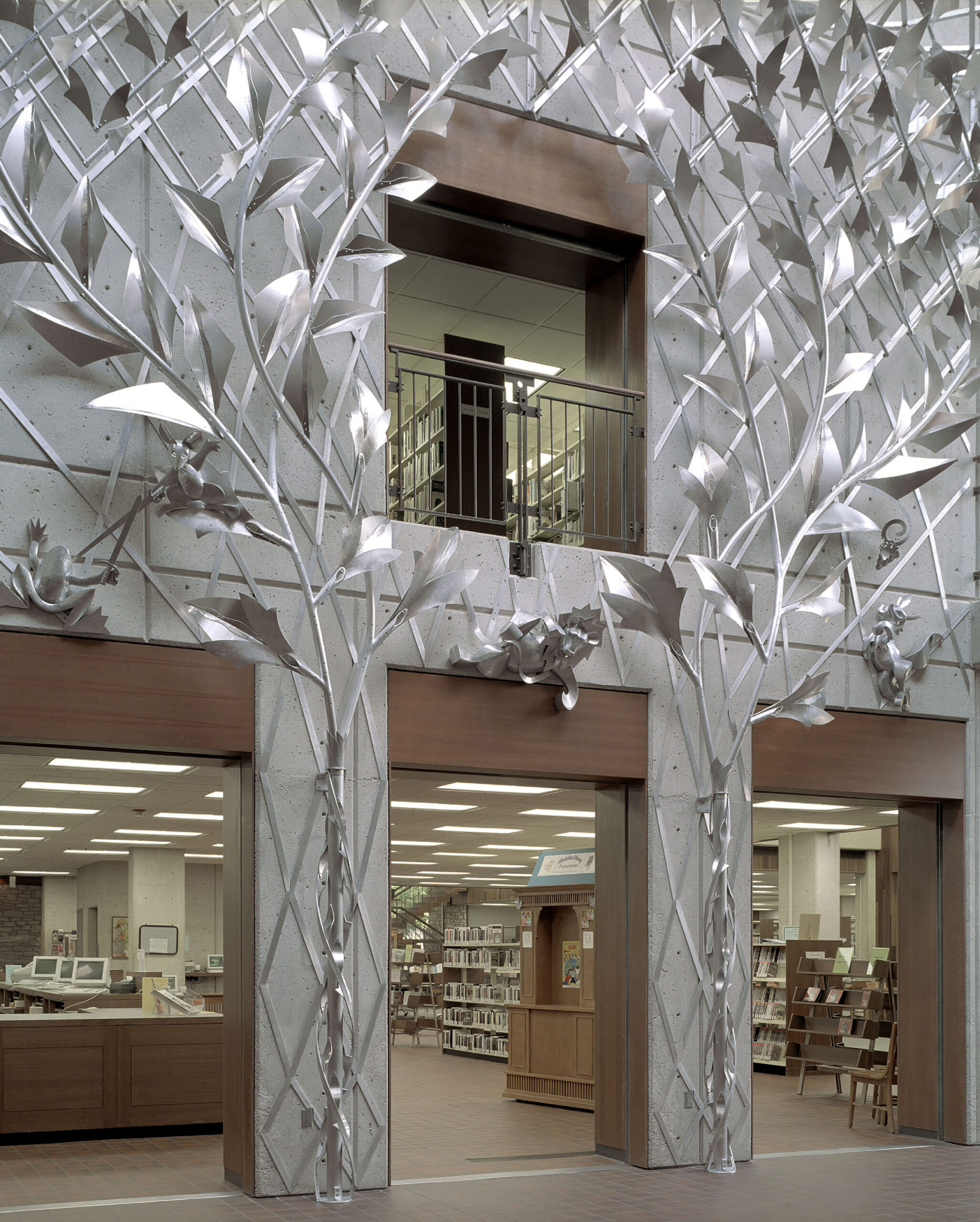 Manhattan Public Library – Aesop’s Fables Atrium Trellis