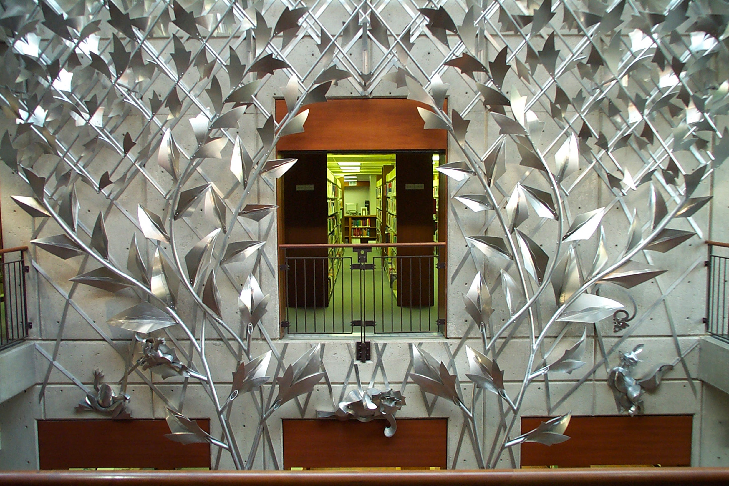 Manhattan Public Library – Aesop’s Fables Atrium Trellis